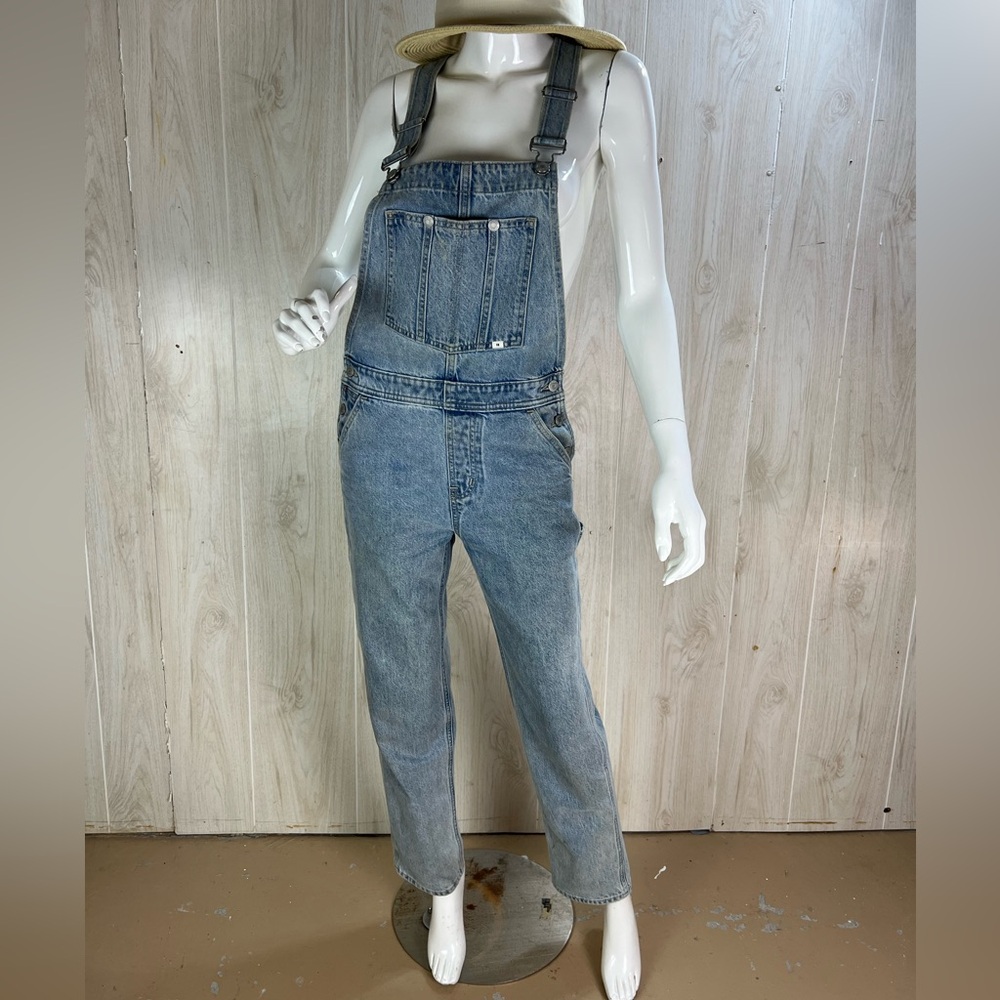 Denim overalls jumpsuit western coquette girl Romper